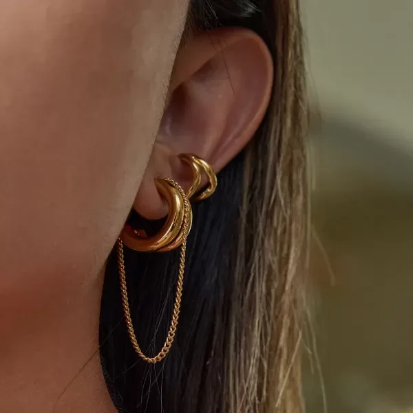 Producto - Aros Tini Gold - 1