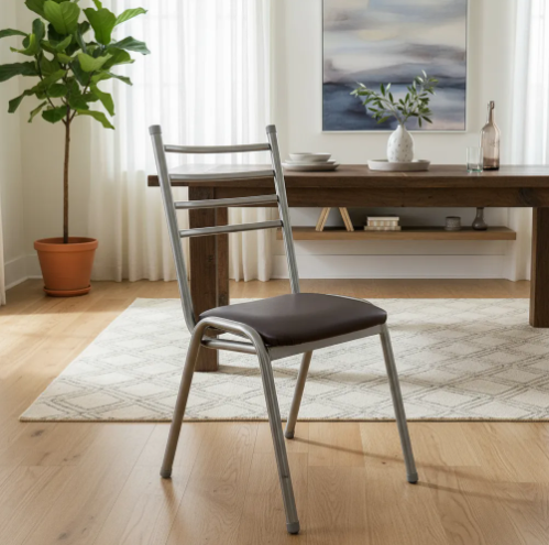Producto - silla apilable patagonia marron
