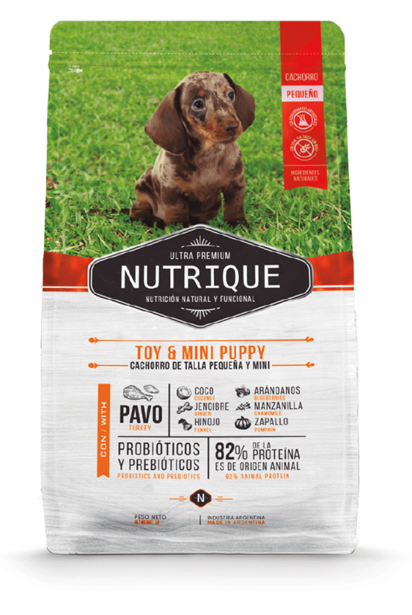 Producto - Nutrique Toy y Mini Puppy 3 kg
