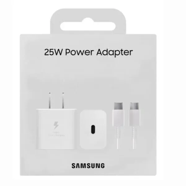 Producto - cargador samsung 25w tipo c con cable tipo c