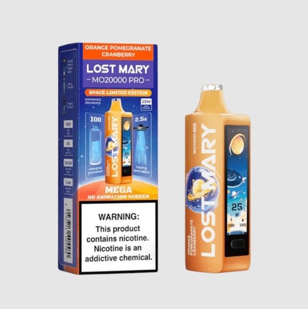 Producto - Lost Mary PRO MO 20.000 Puff Orange Pomegranate Cranberry