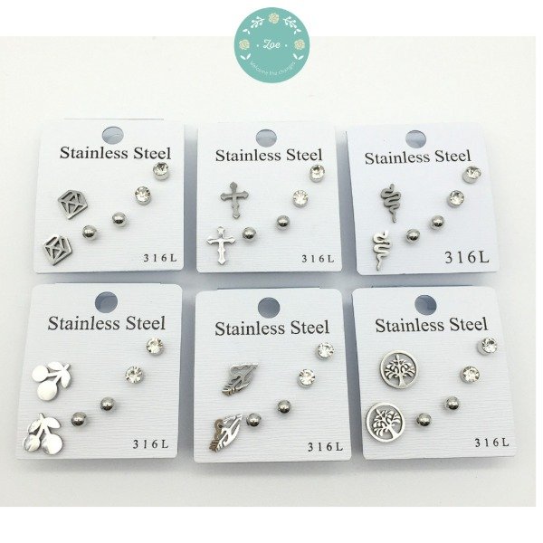 Producto - Aros blíster 3 pares