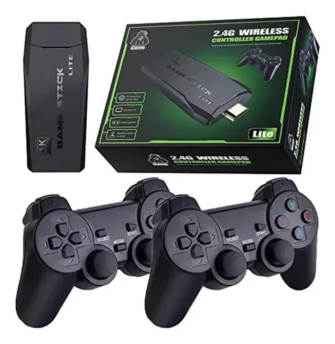 Producto - Consola Retro Game Stick Y3 4k Hdmi + De 41.000 Juegos! - 0