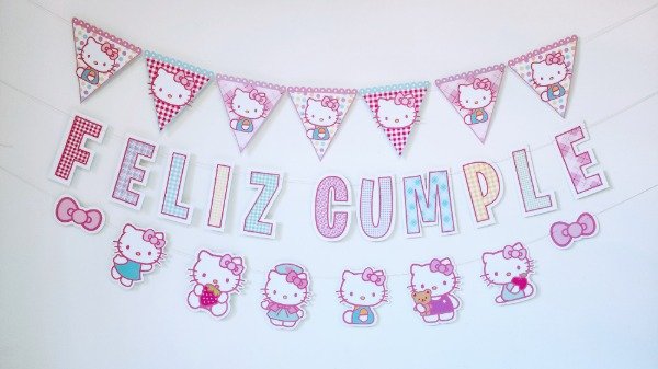 Producto - Hello Kitty Cotillón Kit Cumpleaños Completo - 3