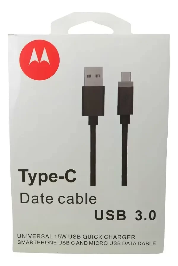 Producto - Cable Motorola Usb a C 3.0