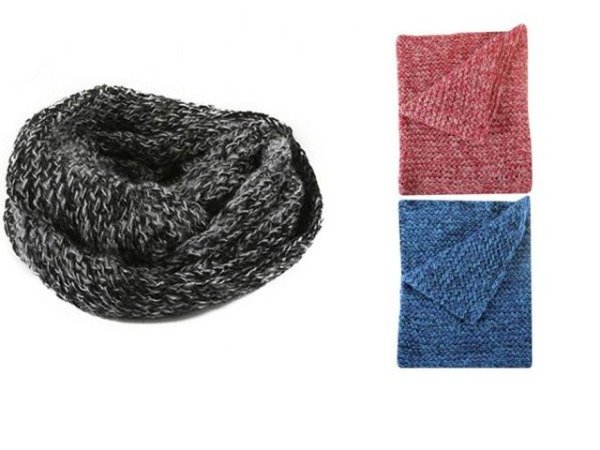 Producto - CUELLO DOBLE DAMA BICOLOR 20X130CM X1 SURTIDO - 15810