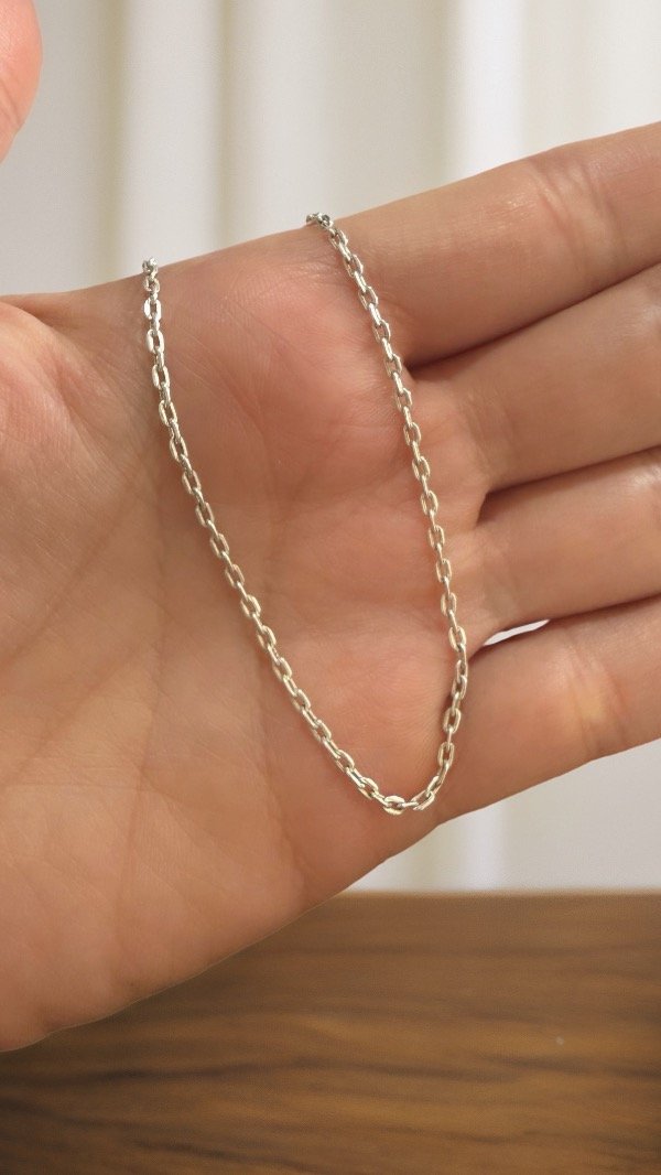 Producto - Cadena de plata 45cm C223