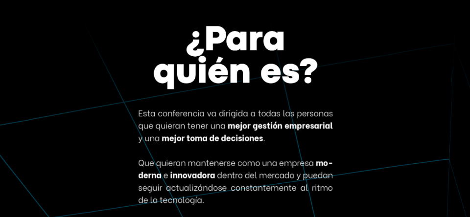 para quien es big data carlos muñoz