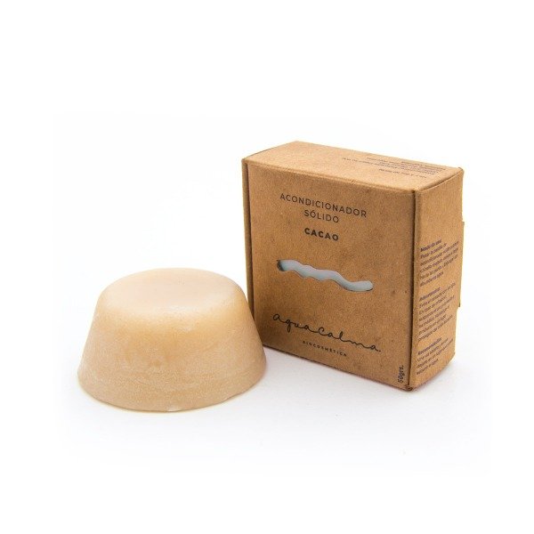 Producto - ACONDICIONADOR SÓLIDO DE CACAO CABELLOS CON RULOS/PUNTAS MUY SECAS 50 GR