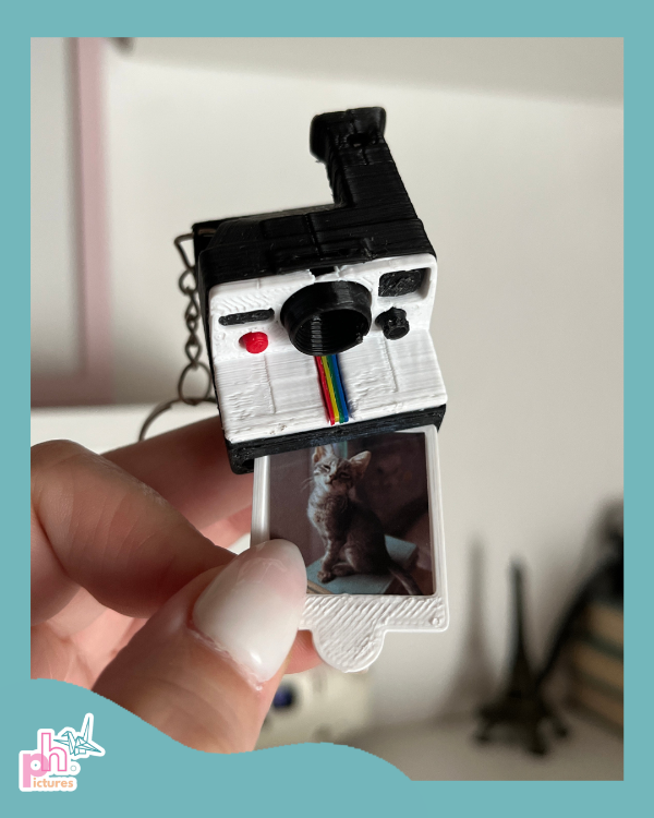 Producto - llavero cámara polaroid - 1