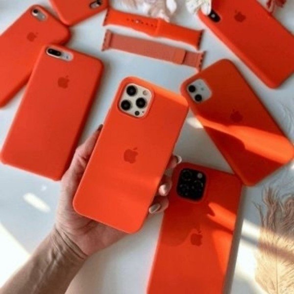 Producto - Silicone Case Iphone Naranja