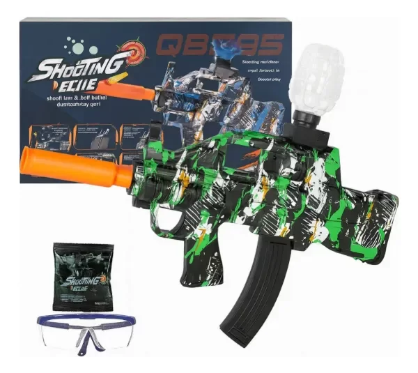 Producto - PISTOLA 2 EN 1 HIDROGEL + BALAS DE GOMA BLANDA