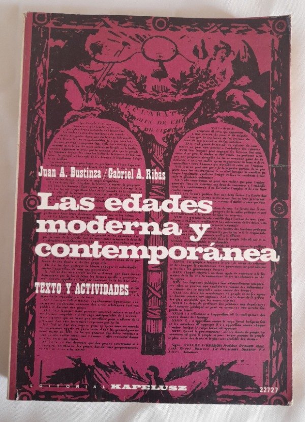 Producto - Las Edades Moderna Y Contemporanea - Bustinza Ribas - Kapelusz