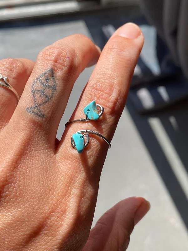 Producto - Anillo DELI de Turquesas