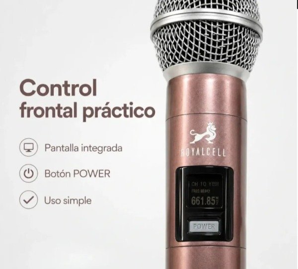 Producto - Micrófono Inalámbrico x2 Recargables - 2