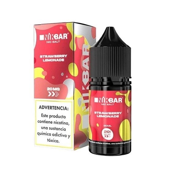 Producto - Nic Salt NikBar Strawberry Lemonade