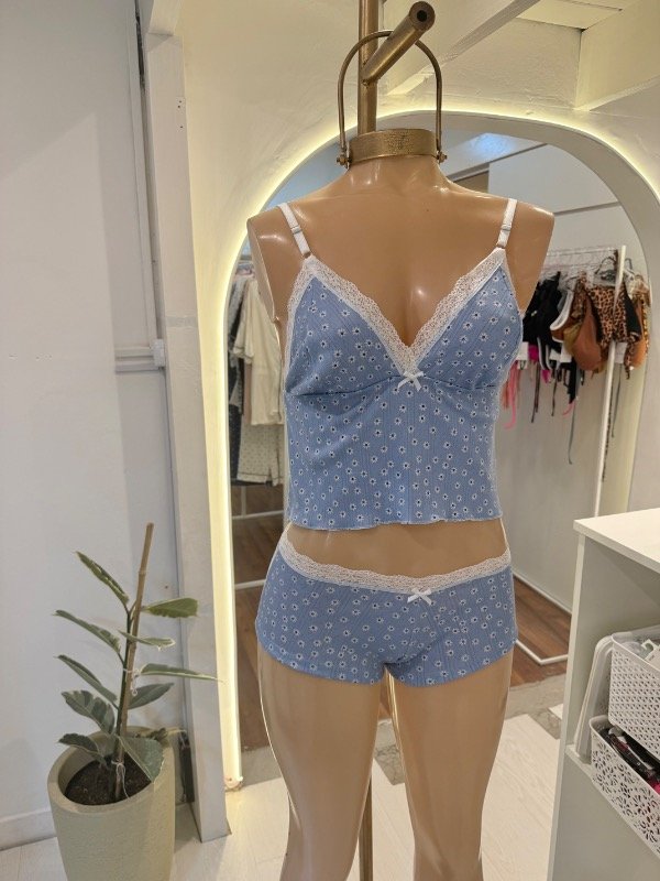Producto - Pijama ALICE (celeste) - 4