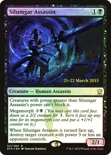 Producto - Silumgar Assassin Foil  Prerelease Cards Dragons of Tarkir