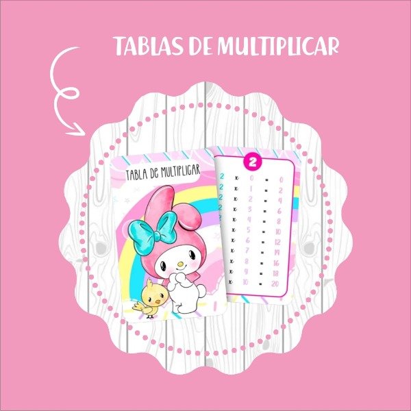 Producto - TABLAS DE MULTIPLICAR