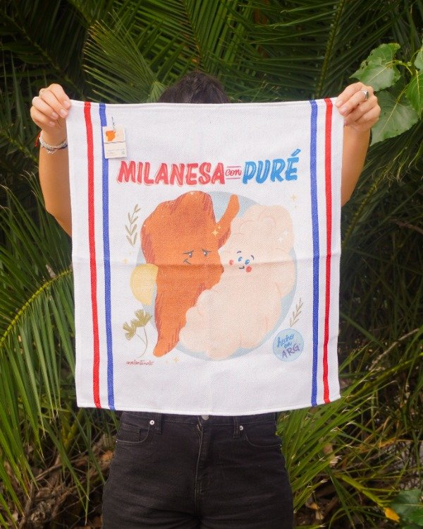 Producto - Repasador Milanesa con Puré - 2