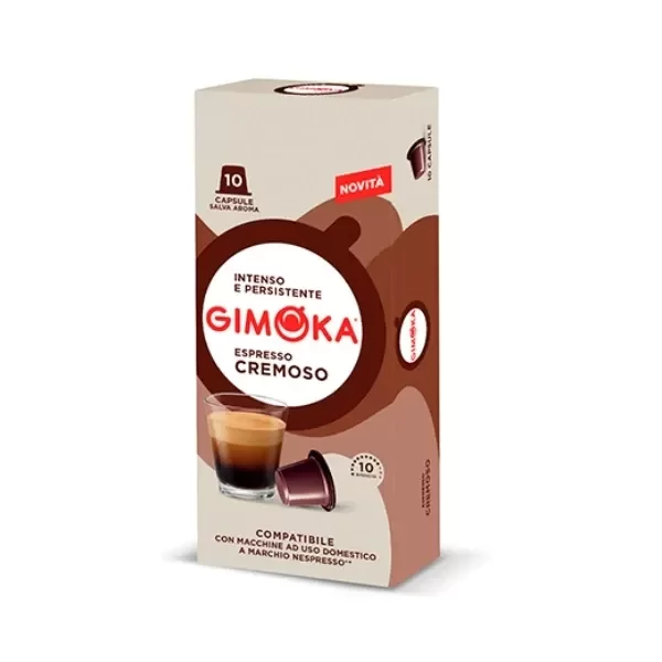 Producto - PACK 50 CAPSULAS NESPRESSO GIMOKA  (5 cajas de 10u, sabores en descripcion) - 2