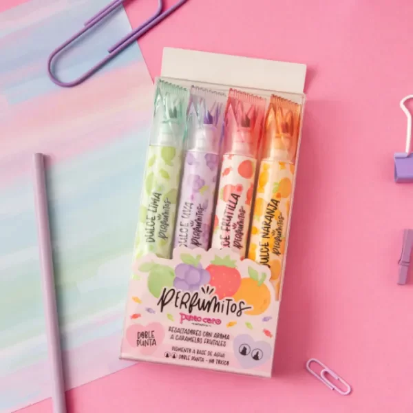 Producto - RESALTADOR PUNTO CERO PERFUMITOS DOBLE PUNTA