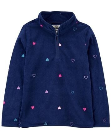 Producto - Buzo Polar Azul Corazones