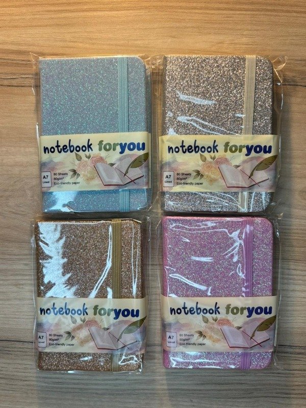 Producto - Libreta Glitter Tapa Dura