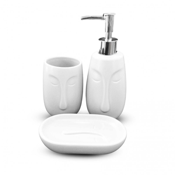 Producto - JGO BAÑO PORC BCO 3 PIEZAS BCO