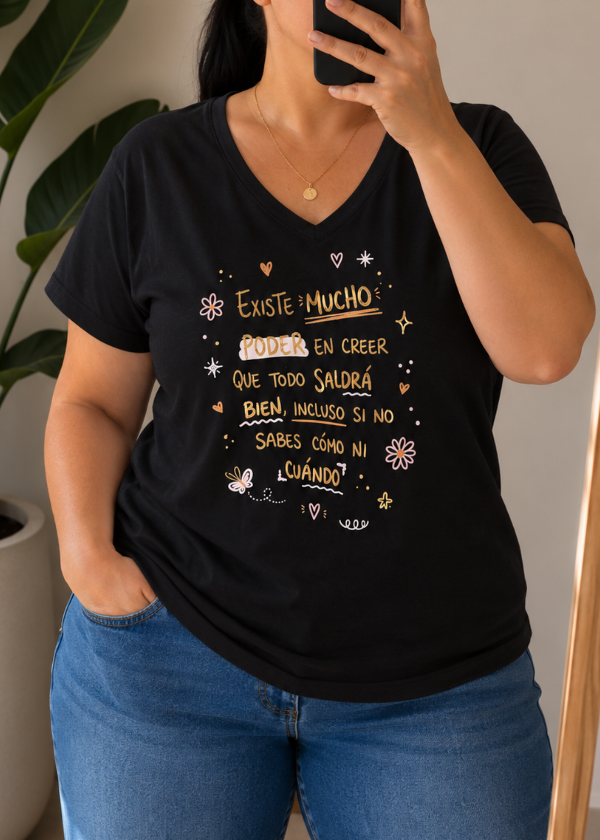 Producto - Remera de algodón negro (Existe mucho)