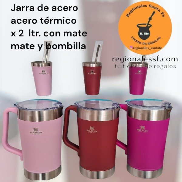 Producto - Jarra termica x 2 ltr con mate