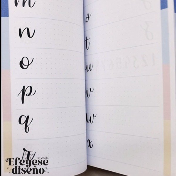 Producto - Agenda Perpetua Lettering - 3