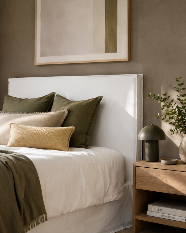 Producto - Respaldo de cama TUNEZ - Blanco - 1