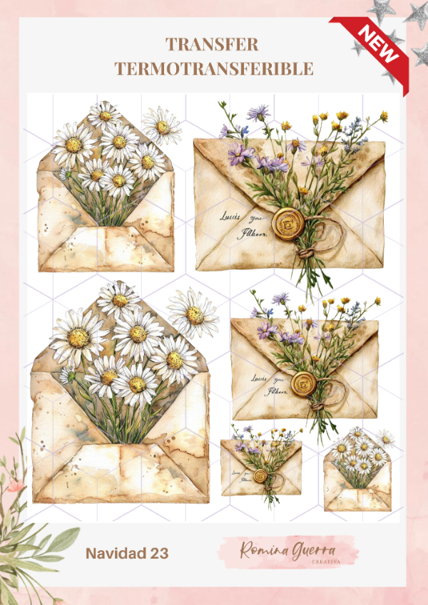 Producto - Transfer termotransferible - Sobres 2