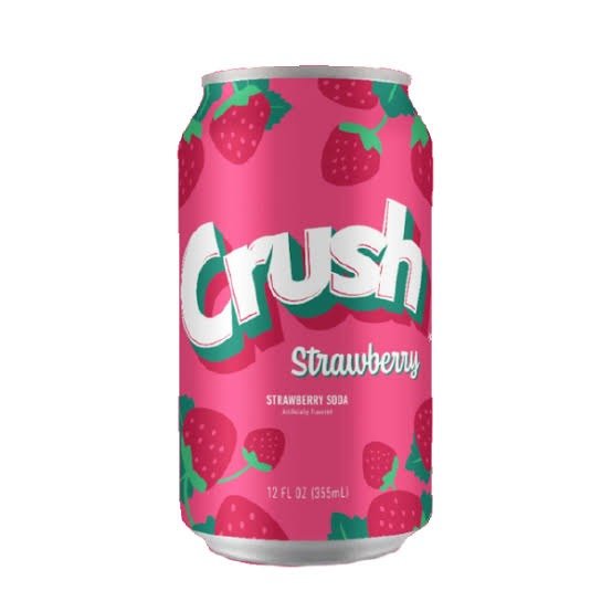 Producto - Gaseosa Crush sabor frutilla Lata 355ml