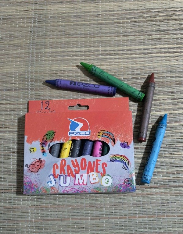 Producto - crayones de cera trabi medianos x 12 colores