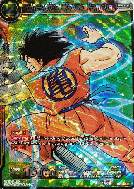 Producto - TB2-054	Unending Moves Yamcha FOIL - World Martial Arts Tournament