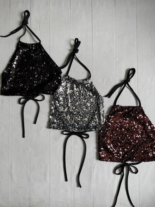 Producto - [5634] Top halter lentejuela ''Ibiza shine''