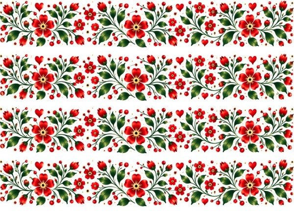 Producto - LAMINA COMESTIBLE ENTERA FLORAL 50 - 1