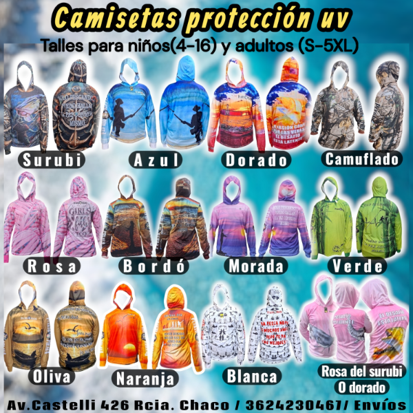 Producto - Camisetas protección UV