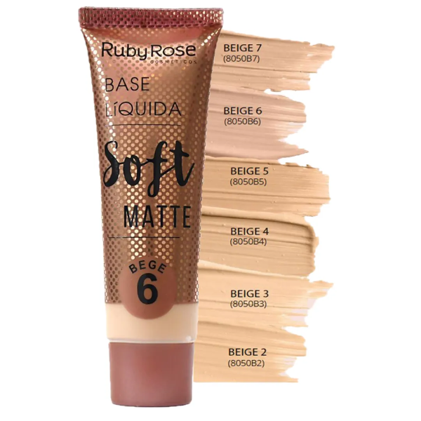 Producto - Base Soft Matte Ruby Rose Bege