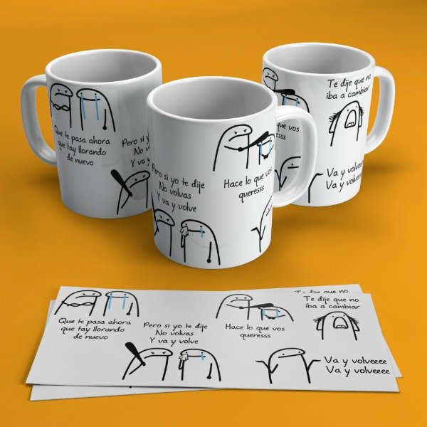 Producto - Plantilla para taza Flork Va y volve