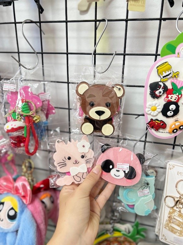 Producto - Llavero con espejo animales
