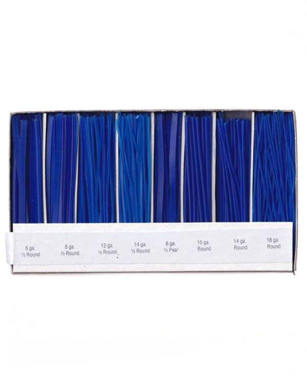 Producto - Hilos de Cera Azul - Redondos