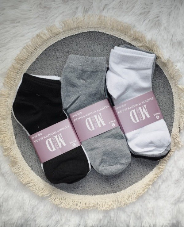 Producto - Soquete pack x 3 - tres colores