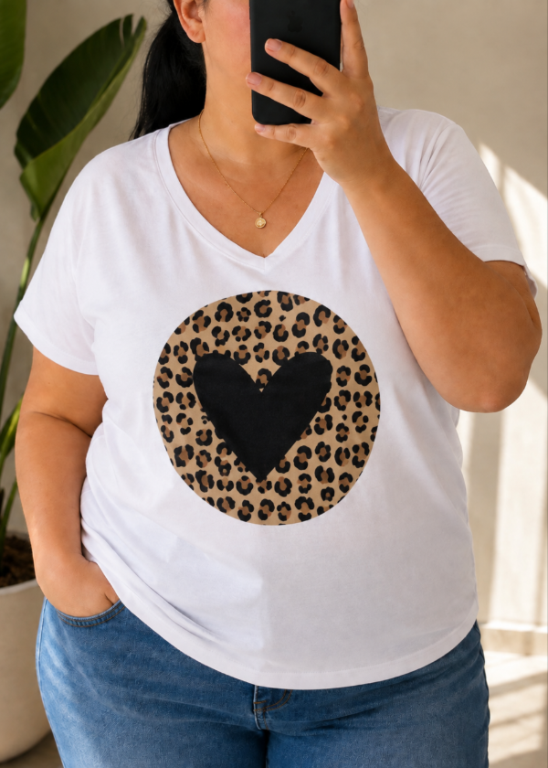 Producto - Remera de Jersey algodón - Escote V (197) - 1