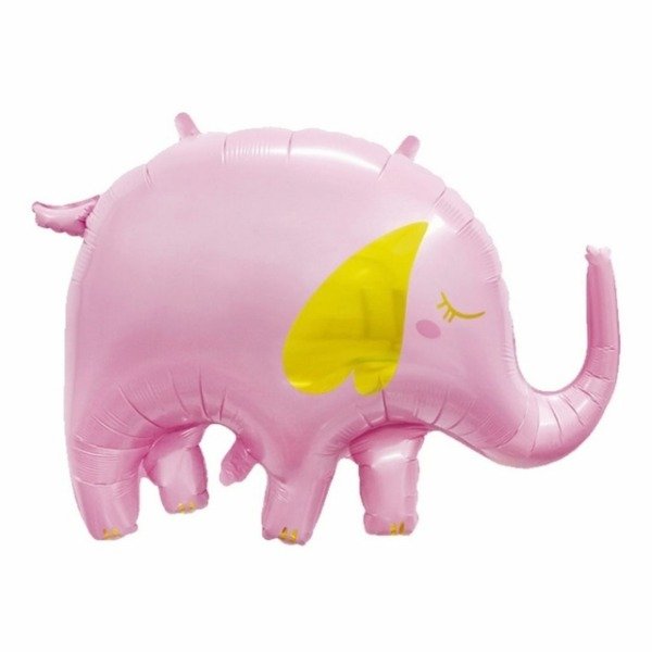 Producto - GLOBO METALIZADO ELEFANTE ROSA
