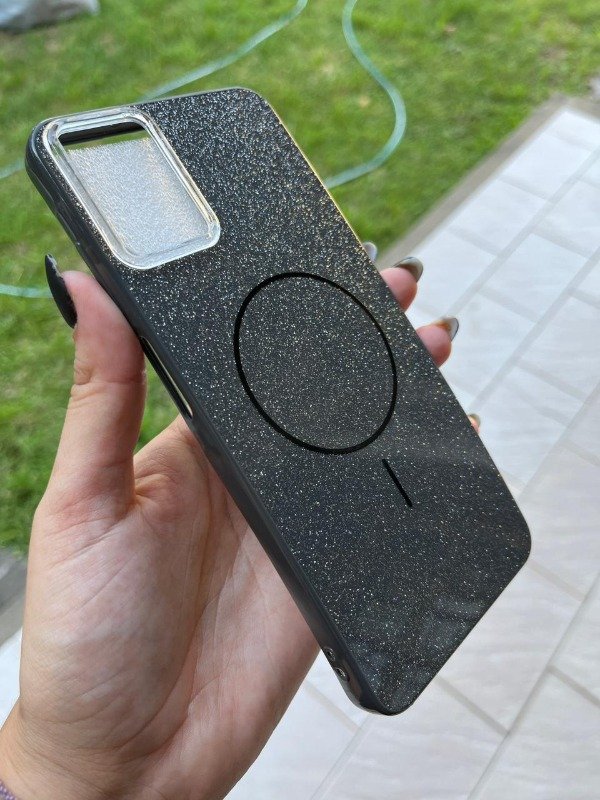 Producto - A06 funda magsafe brillo negro