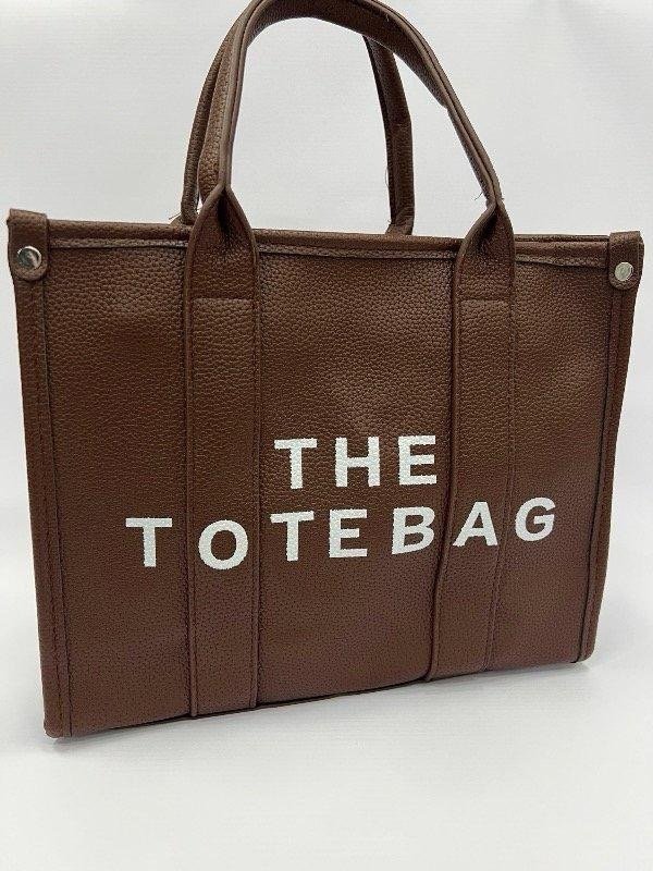 Producto - TOTE BAG MEDIANA - CHOCOLATE