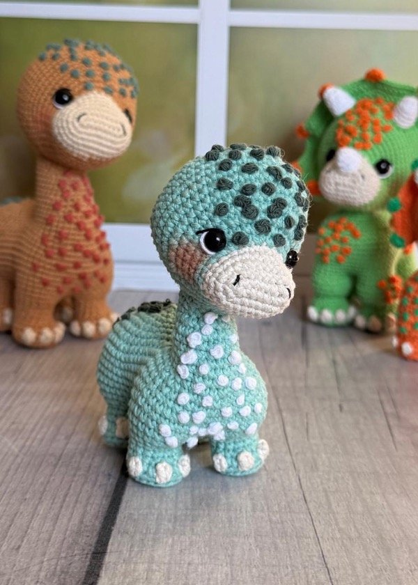 Producto - Bebé Clemente Brontosaurio - Guía de tejido - 0